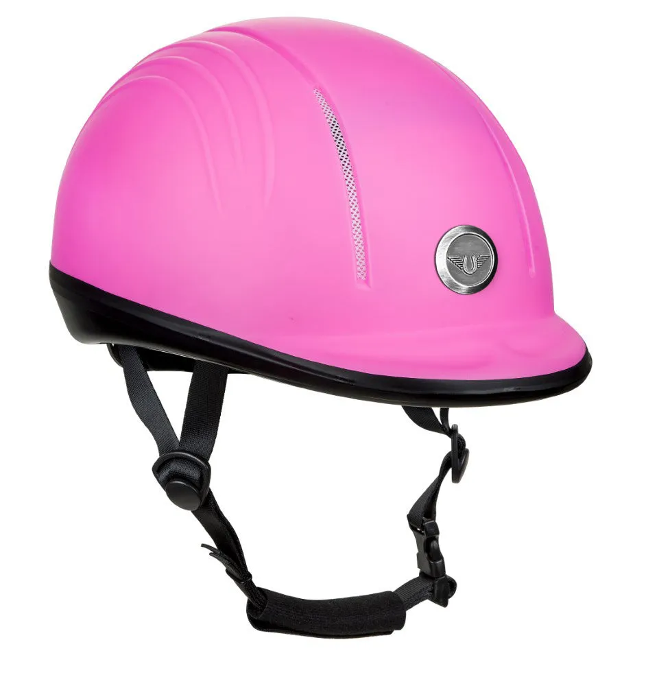 TuffRider Starter Basic Rijhelm Zwart Ventilerend