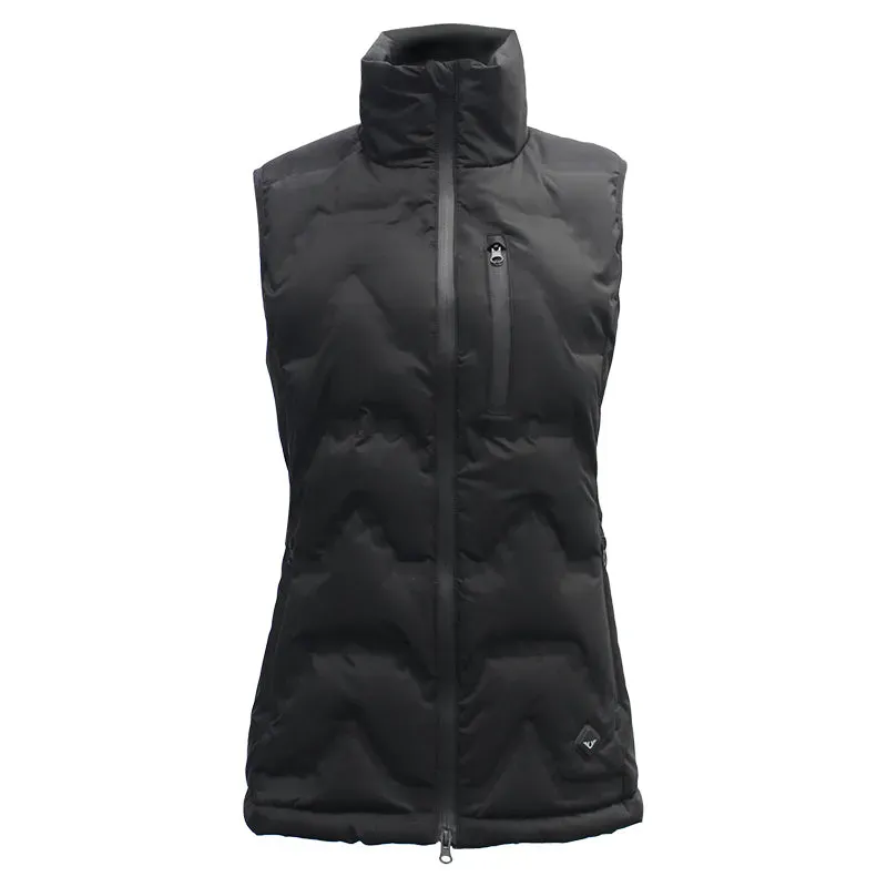 TuffRider Heated verwarmde bodywarmer zwart 10000mAh
