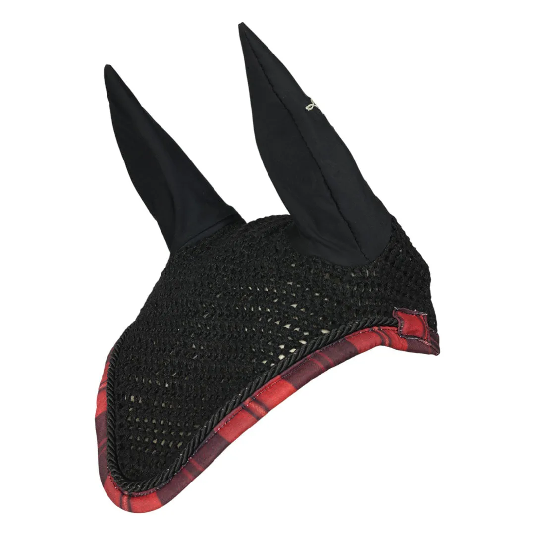 Dapplebay Holiday Plaid vliegenkap pony rood geruit