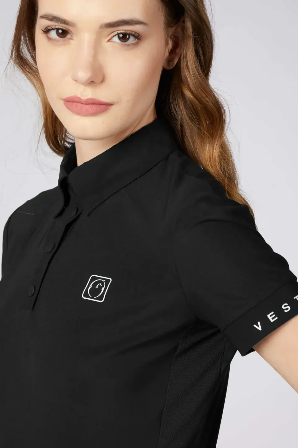 Vestrum Merida polo dames training mesh knoopsluiting