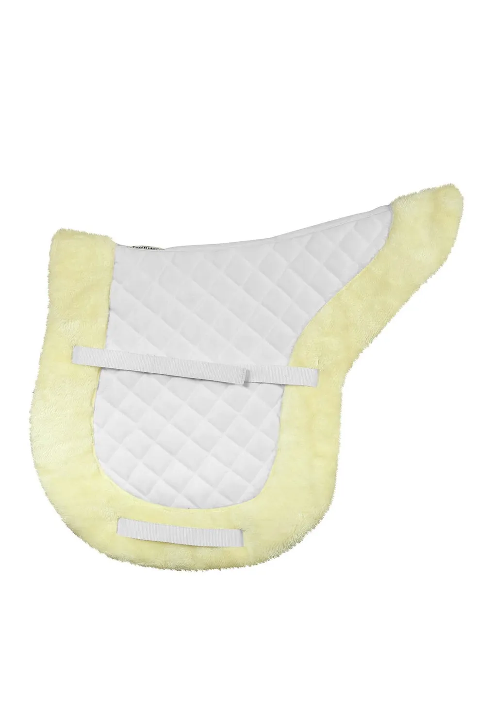 TuffRider Sherpa Fleece zadeldek wit gevoerd STD