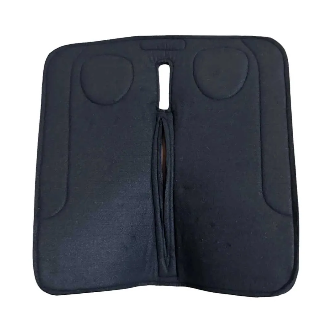 TuffRider Zenith Ease zadelpad zwart 32x32 polyester vilt