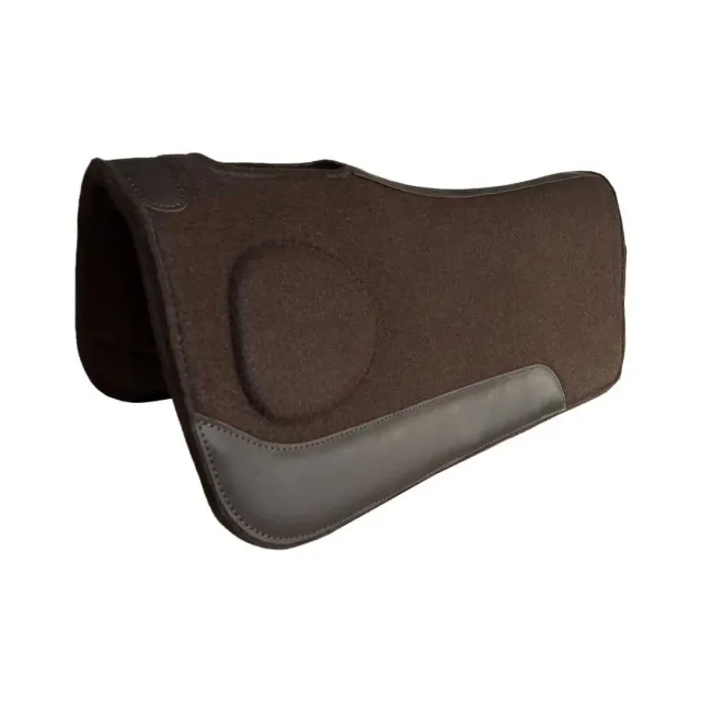 TuffRider Zenith Ease western zadelpad bruin 81x81 vilt