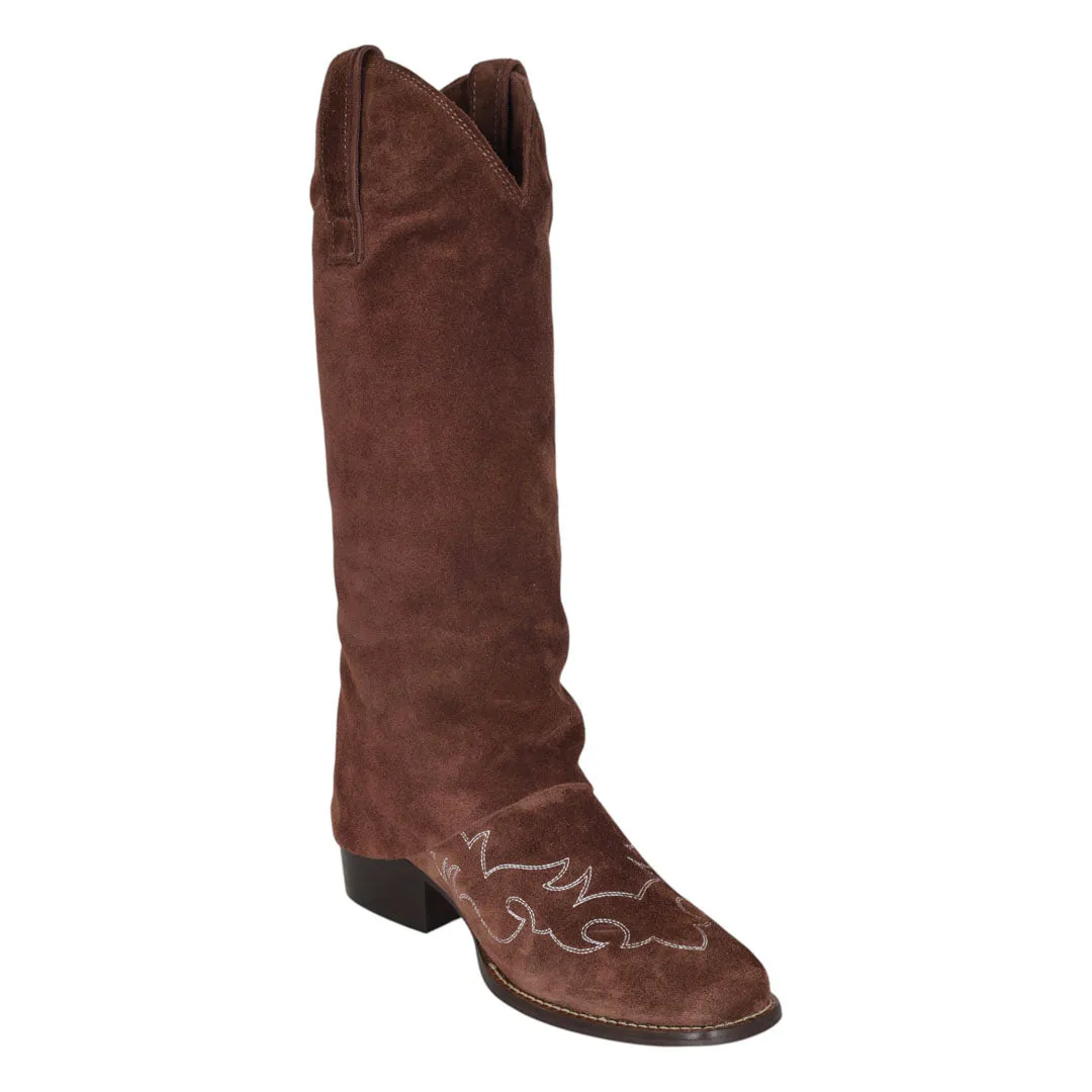 TuffRider Laureate Luxe westernlaarzen suede bruin