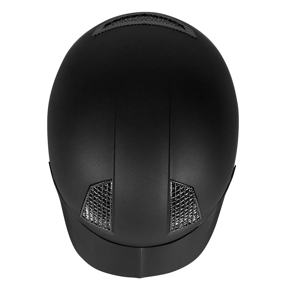 TuffRider Starter rijhelm zwart carbon ventilatie S M L