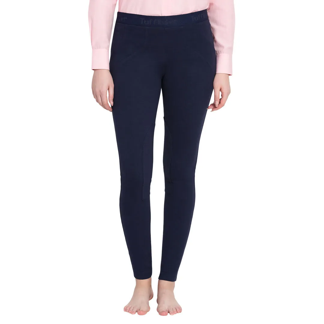 TuffRider Cotton Schoolers Rijlegging Zwart Katoen