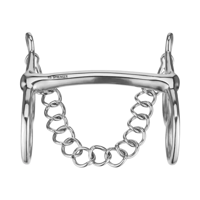 Herm Sprenger Postkandare Stang RVS 18 mm 135 mm