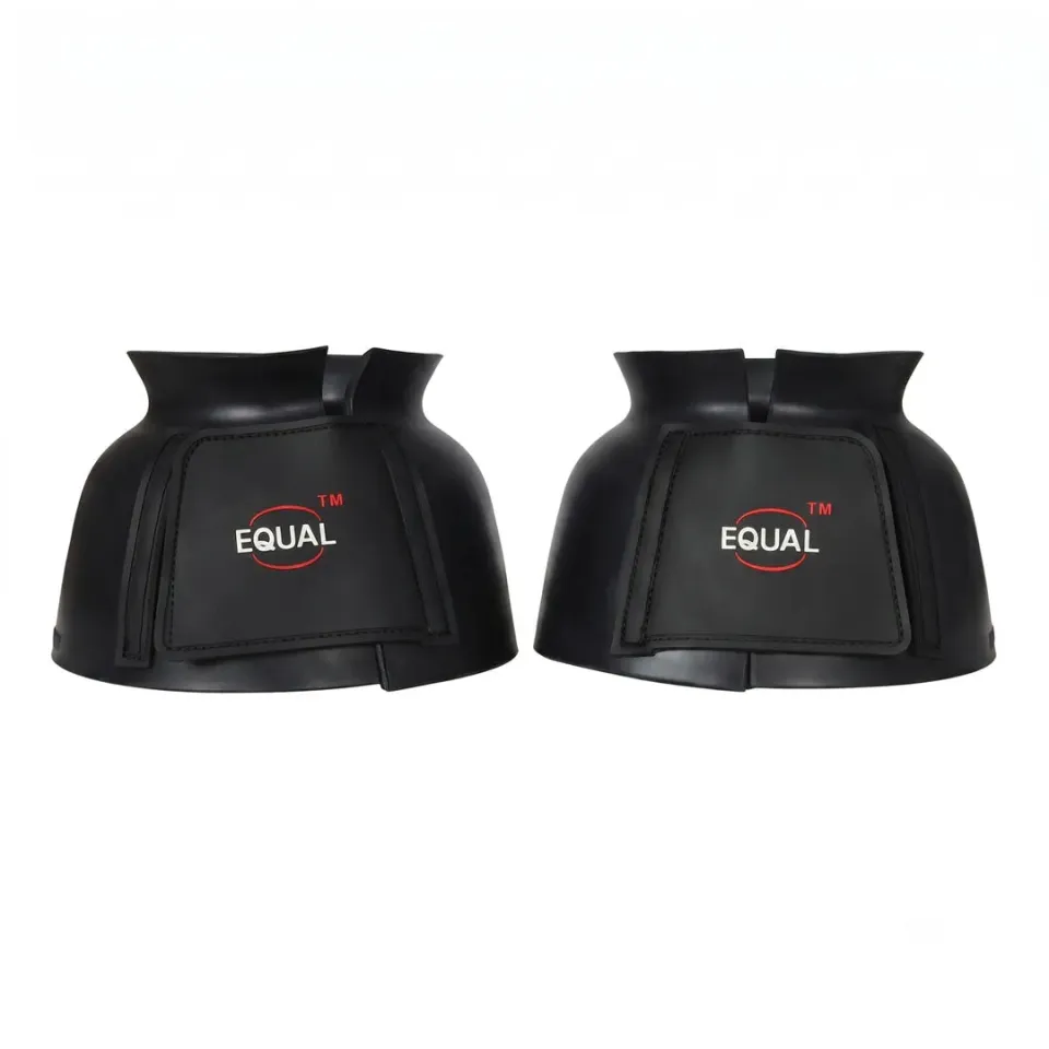 TuffRider Equal Smooth springschoenen zwart rubber