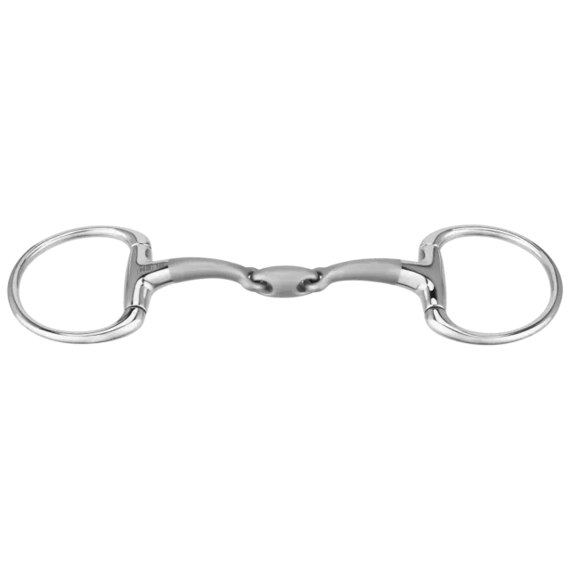 Herm Sprenger Satinox olivenkopftrense bustrens 14 mm dubbel gebroken