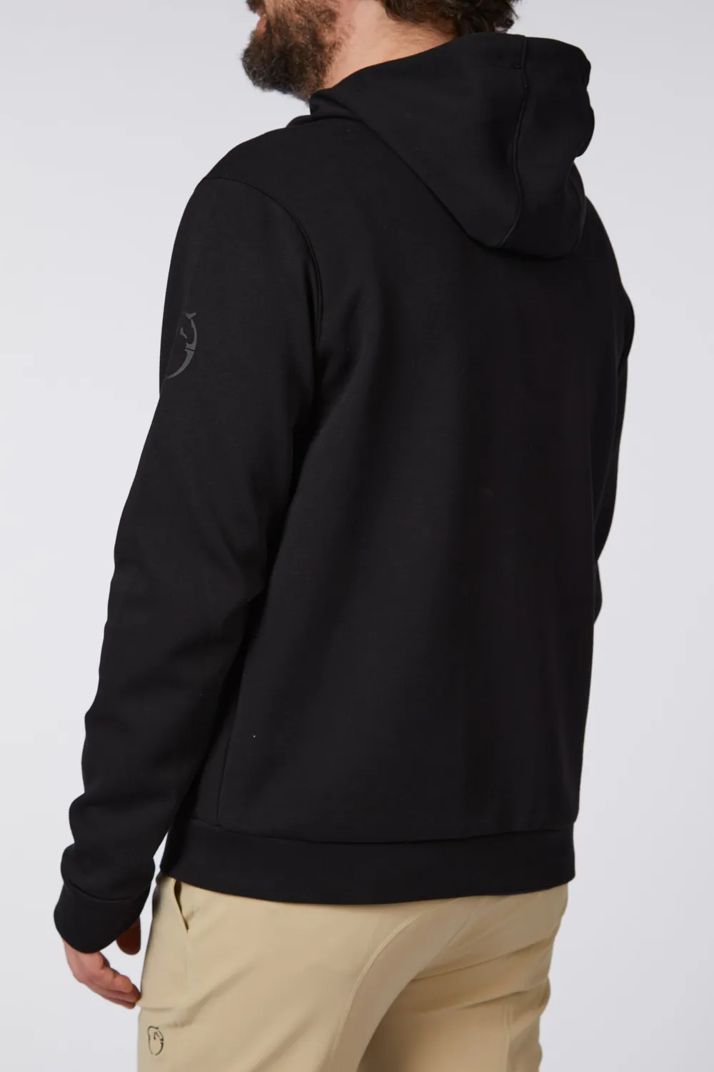 Vestrum Brindisi heren hoodie zwart bielastisch