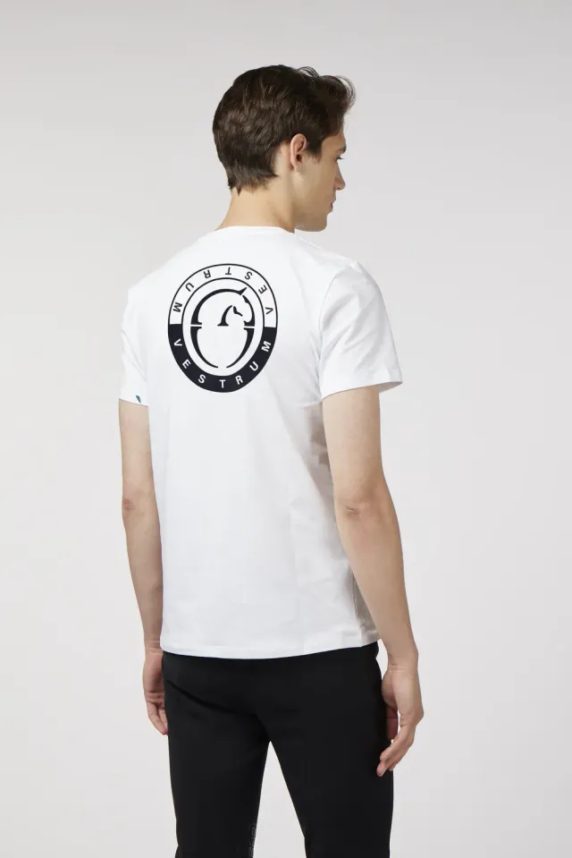 Vestrum Hasselt heren T-shirt optical white stretch