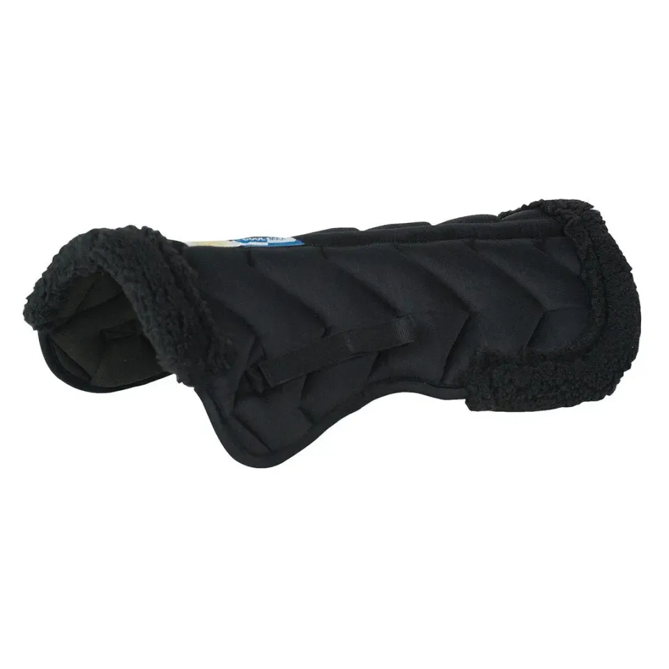Lettia CoolMax Half Pad bontpad zwart medium drukverdeler