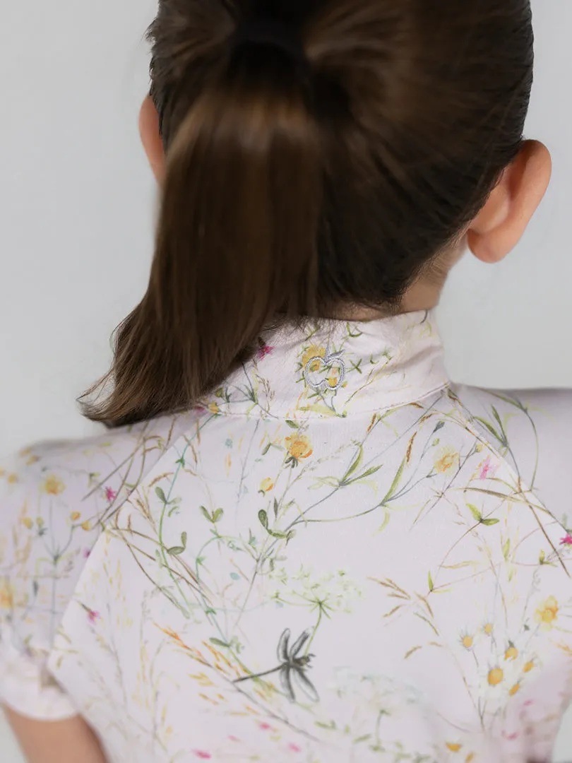 Dapplebay Dragonfly Meadow rijtop lichtroze kids