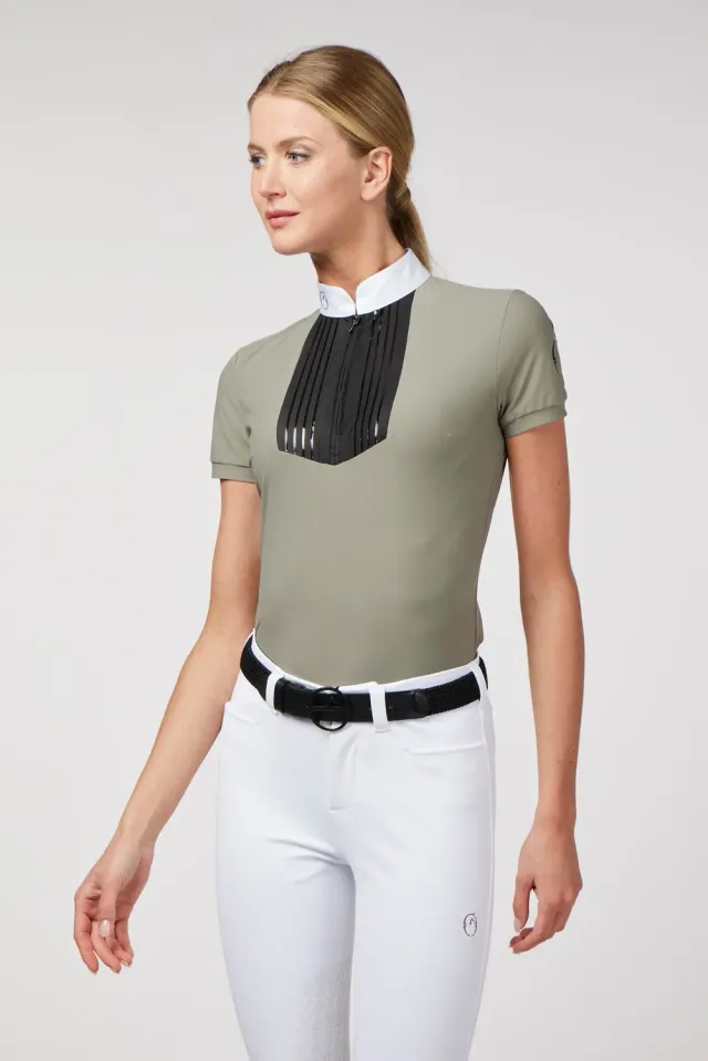 Vestrum Pantelleria dames wedstrijdshirt korte mouw wit ademend