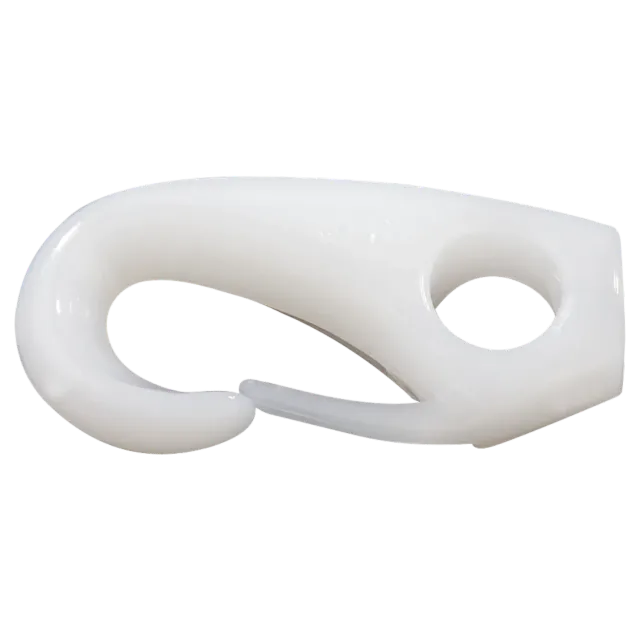 HS Sprenger Nylon Haak 50 mm voor Elastiek 8 mm