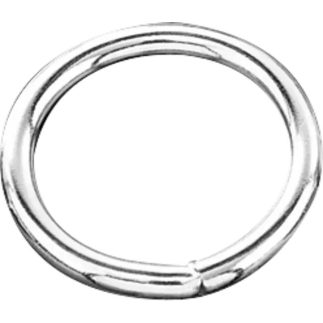 Herm Sprenger Ring gelast vernikkeld staal 3,0 mm 20 mm