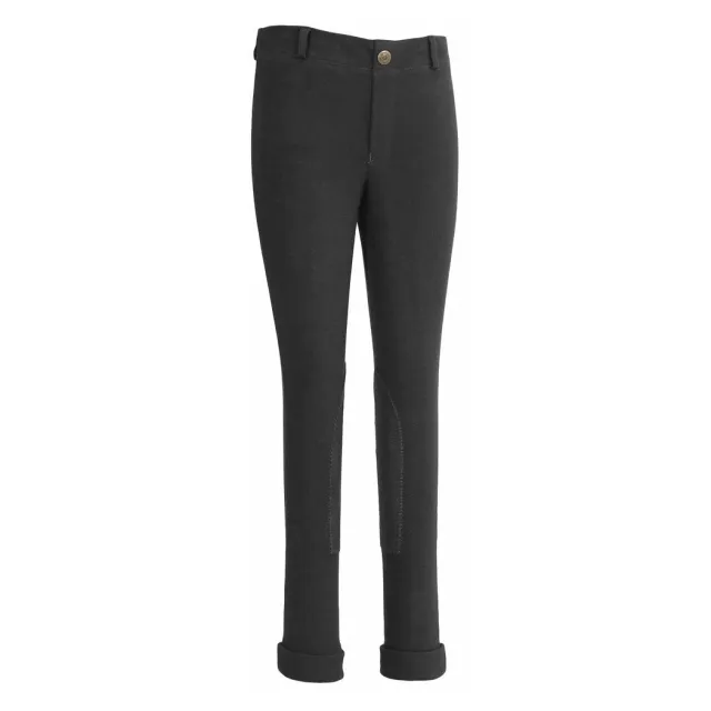 TuffRider Cotton Pull-On Kinder Jodhpur Paars katoen