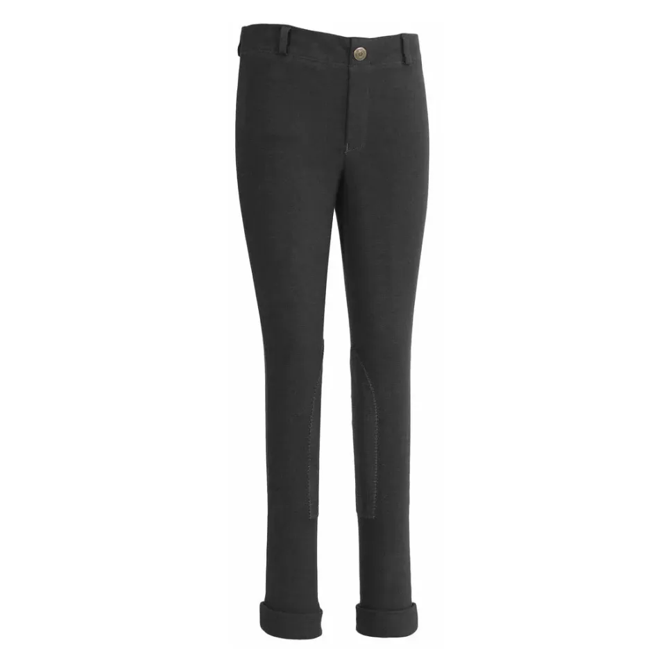 TuffRider Cotton Pull-On Kinder Jodhpur Paars katoen