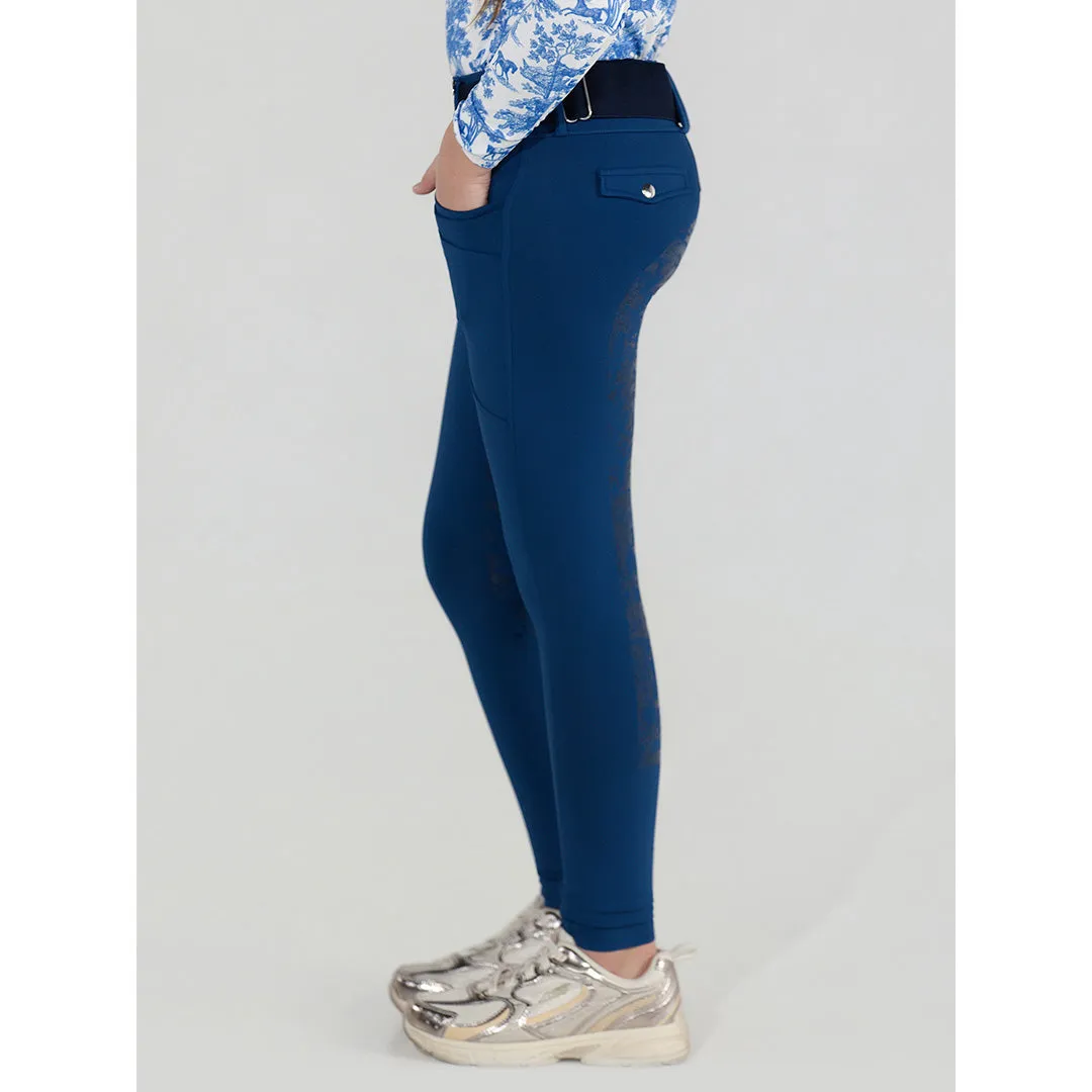 Dapplebay Kids Toile Essential rijlegging navy full seat