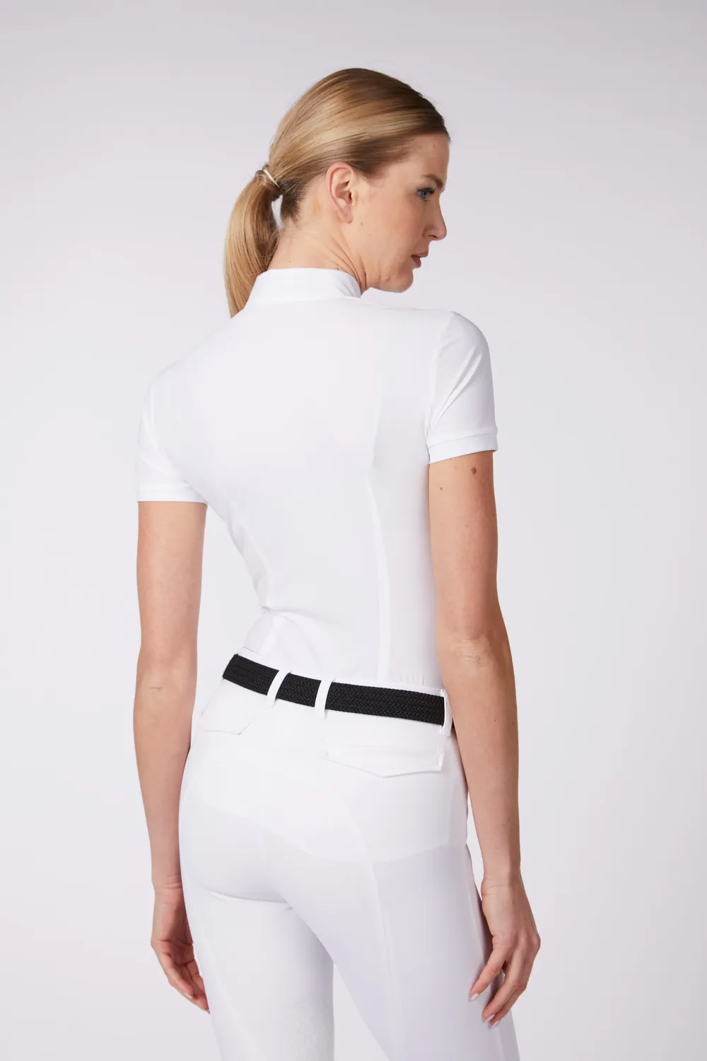 Vestrum Pantelleria dames wedstrijdshirt korte mouw wit ademend