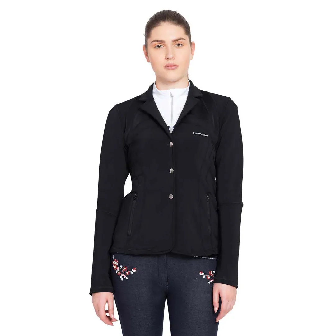 Equine Couture Lacey Ultra Light wedstrijdjasje zwart ademend