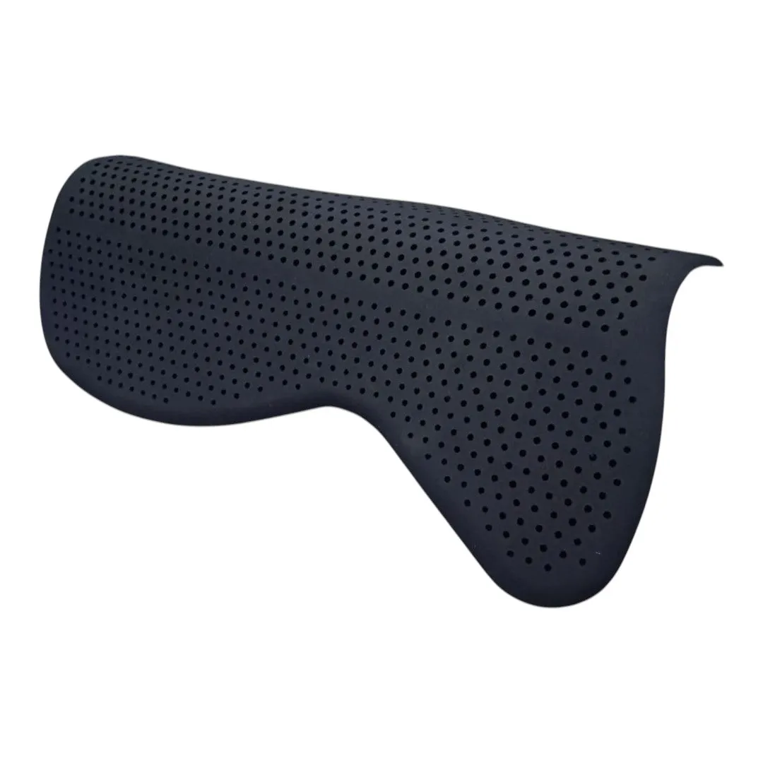 TuffRider Flexxorb GripFlow zadelpad zwart ventilerend
