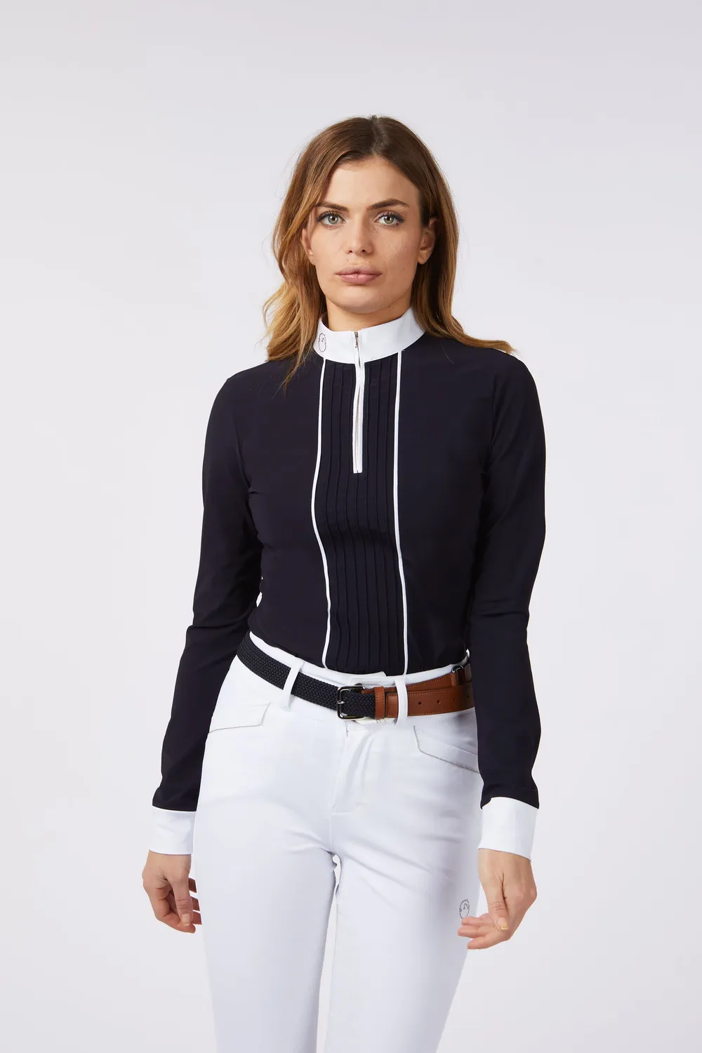 Vestrum Arras Wedstrijdshirt Dames Optical White Strijkvrij
