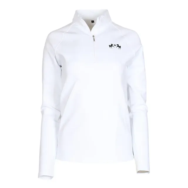Equine Couture Winter Show Shirt wedstrijdshirt wit stretch