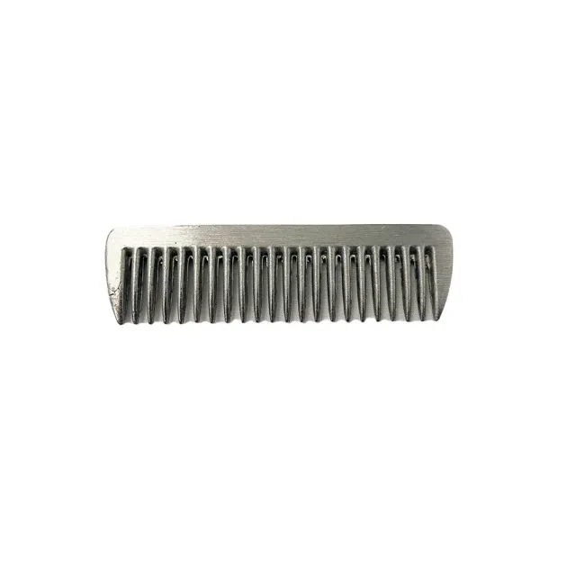 TuffRider aluminium manenkam zilver 3,5 inch uitdunner