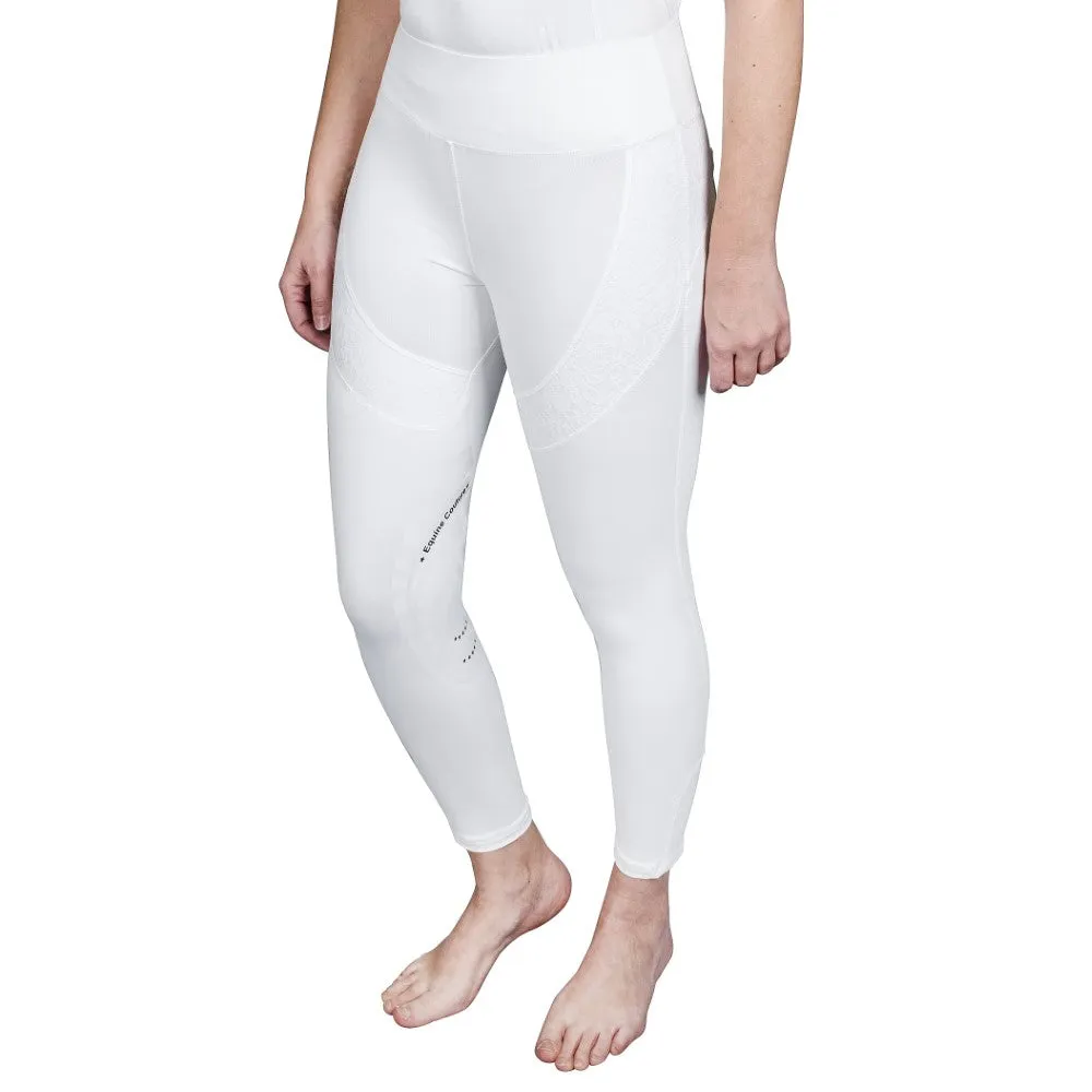 Equine Couture Spicy Girl Chili rijlegging zwart siliconen