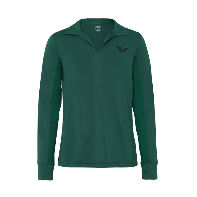 TuffRider Taylor kinder polo lange mouw uv