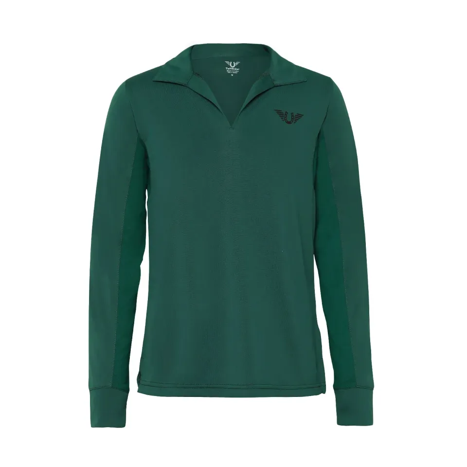 TuffRider Taylor kinder polo lange mouw uv
