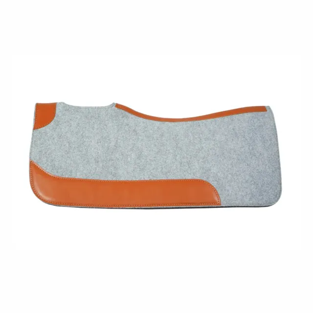 TuffRider Felt Pad 3/4 zadelpad grijs 32x32
