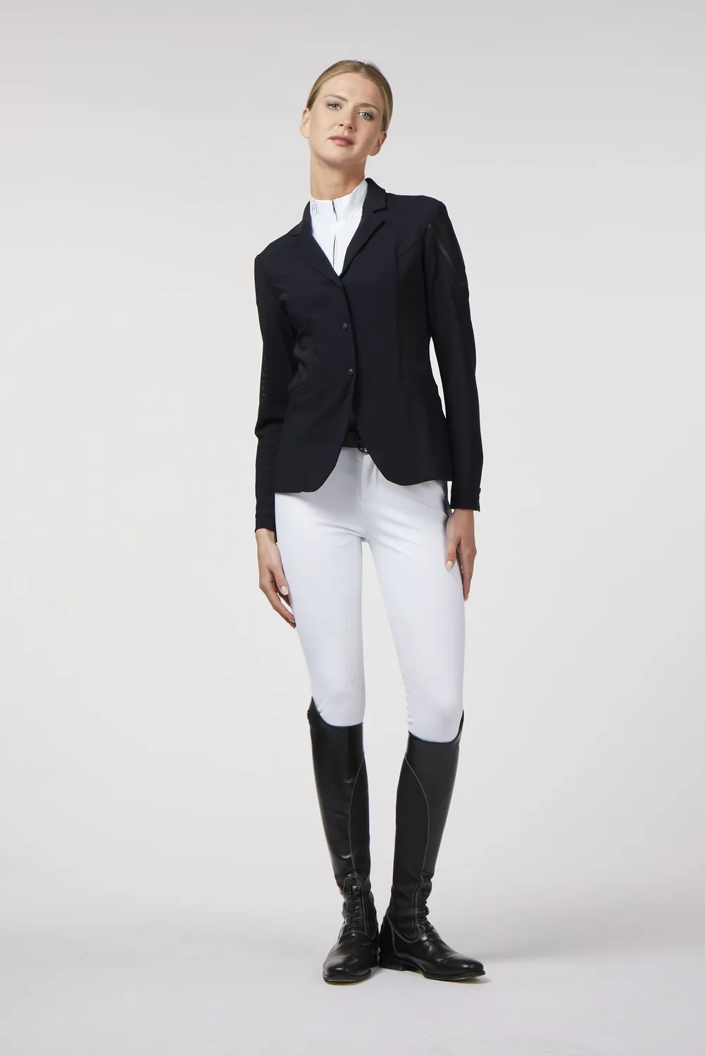 Vestrum Capri dames wedstrijdjasje stretch-mesh navy